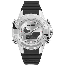 Black Synthetic Sport Watch