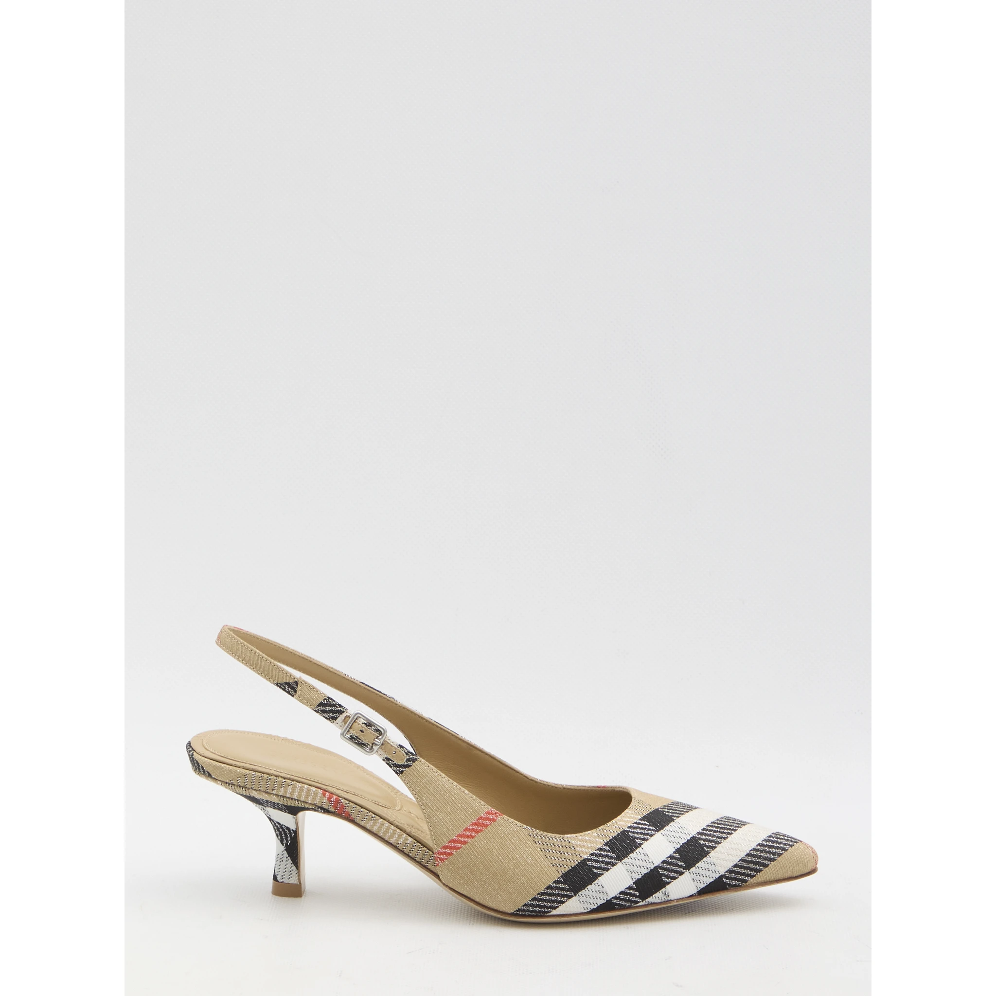 Birdie Check slingback pumps