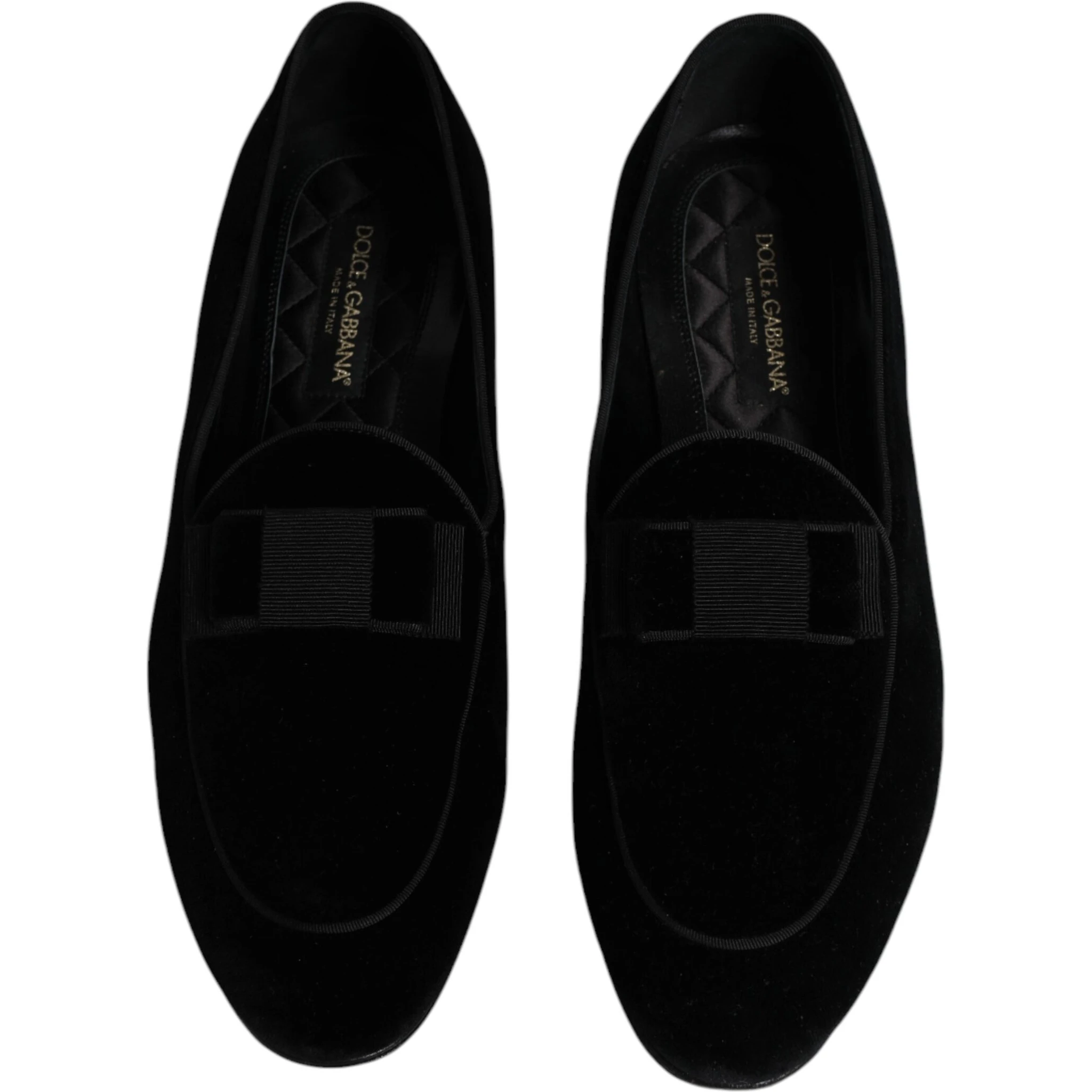 Black Velvet Loafers Formal Men Dress Shoes