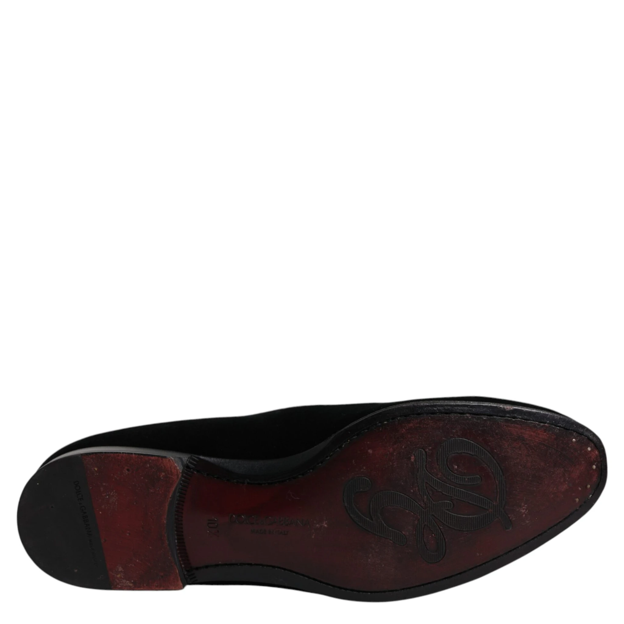 Black Velvet Loafers Formal Men Dress Shoes