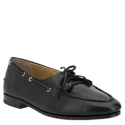 Black Calf Leather Bos Taurus Slip-On Loafers