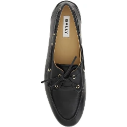 Black Calf Leather Bos Taurus Slip-On Loafers