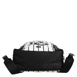 Black White Vulcano Royal King Print Men Backpack Bag