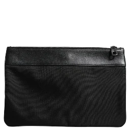 Multicolor Leopard Jacquard Logo Plaque Men Pouch Bag