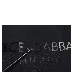 Black Canvas DG Logo Print Shopping Hand Tote Bag