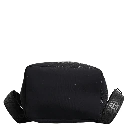 Black Neoprene Nylon DG Logo School Backpack Bag