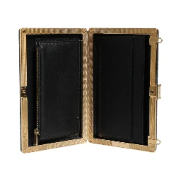 Black Leather Clutch Evening Crossbody Bag