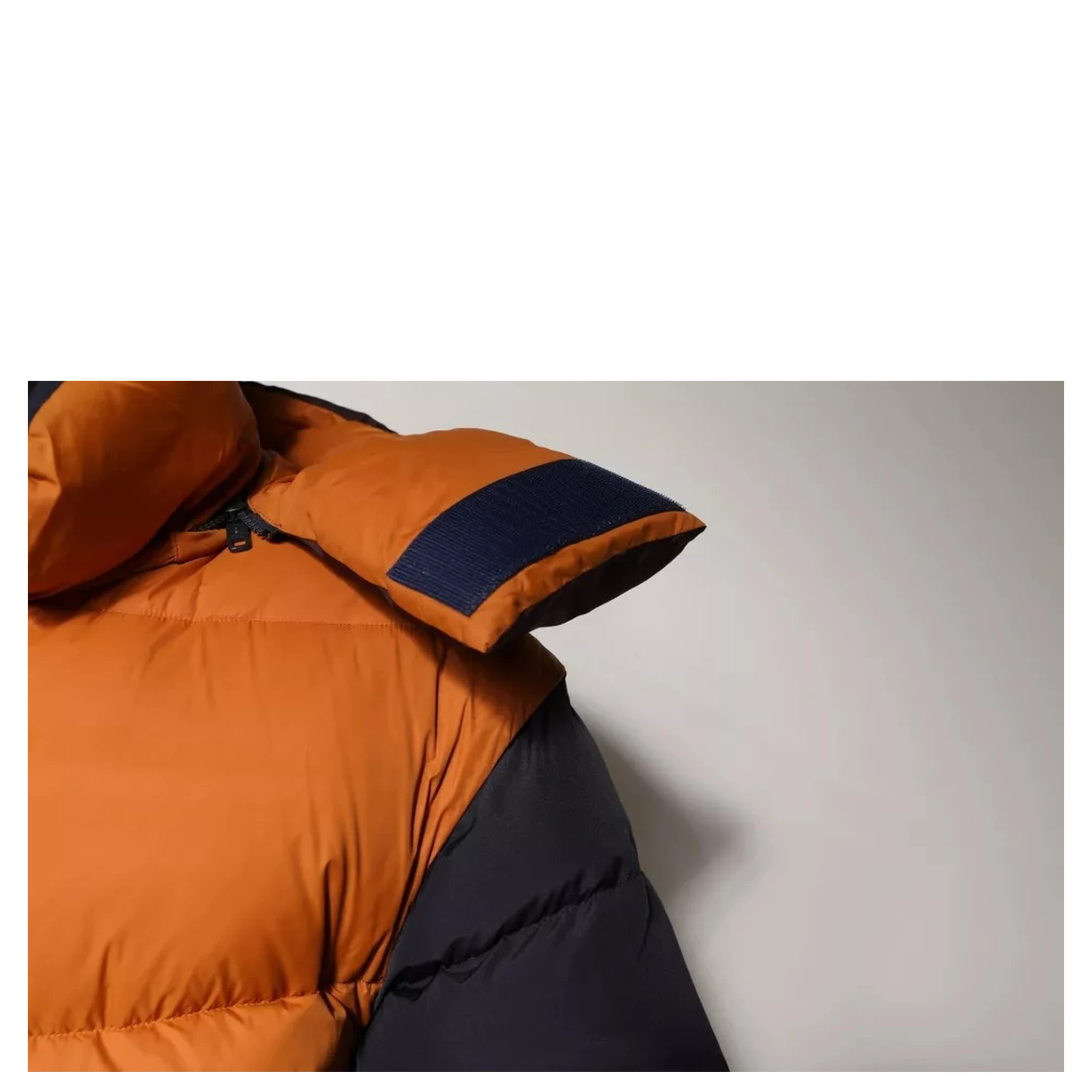Multicolor Quilted Hooded Puffer Jacket
