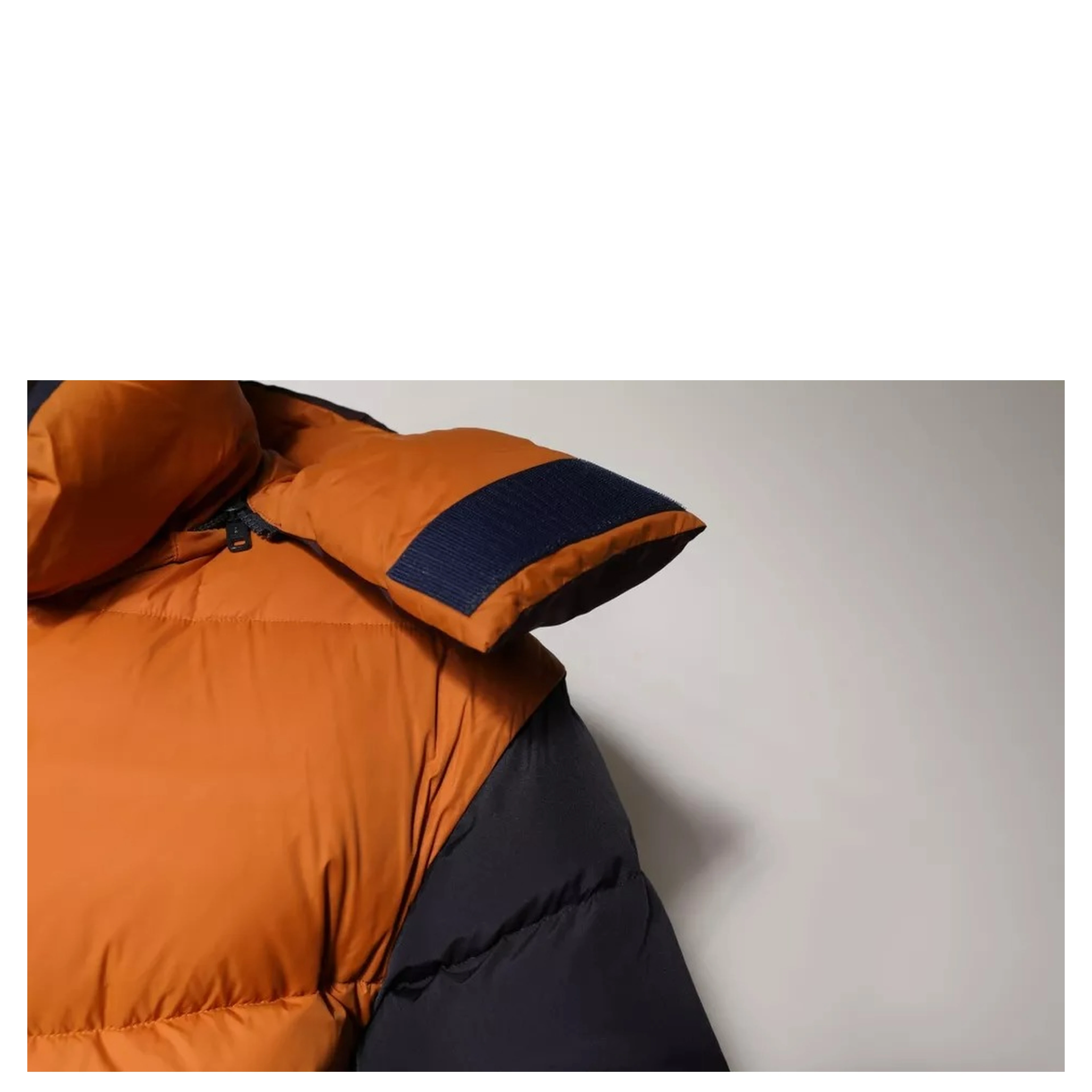 Multicolor Quilted Hooded Puffer Jacket
