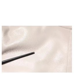 Beige Full Zip Hooded Long Sleeves Casual Coat Jacket