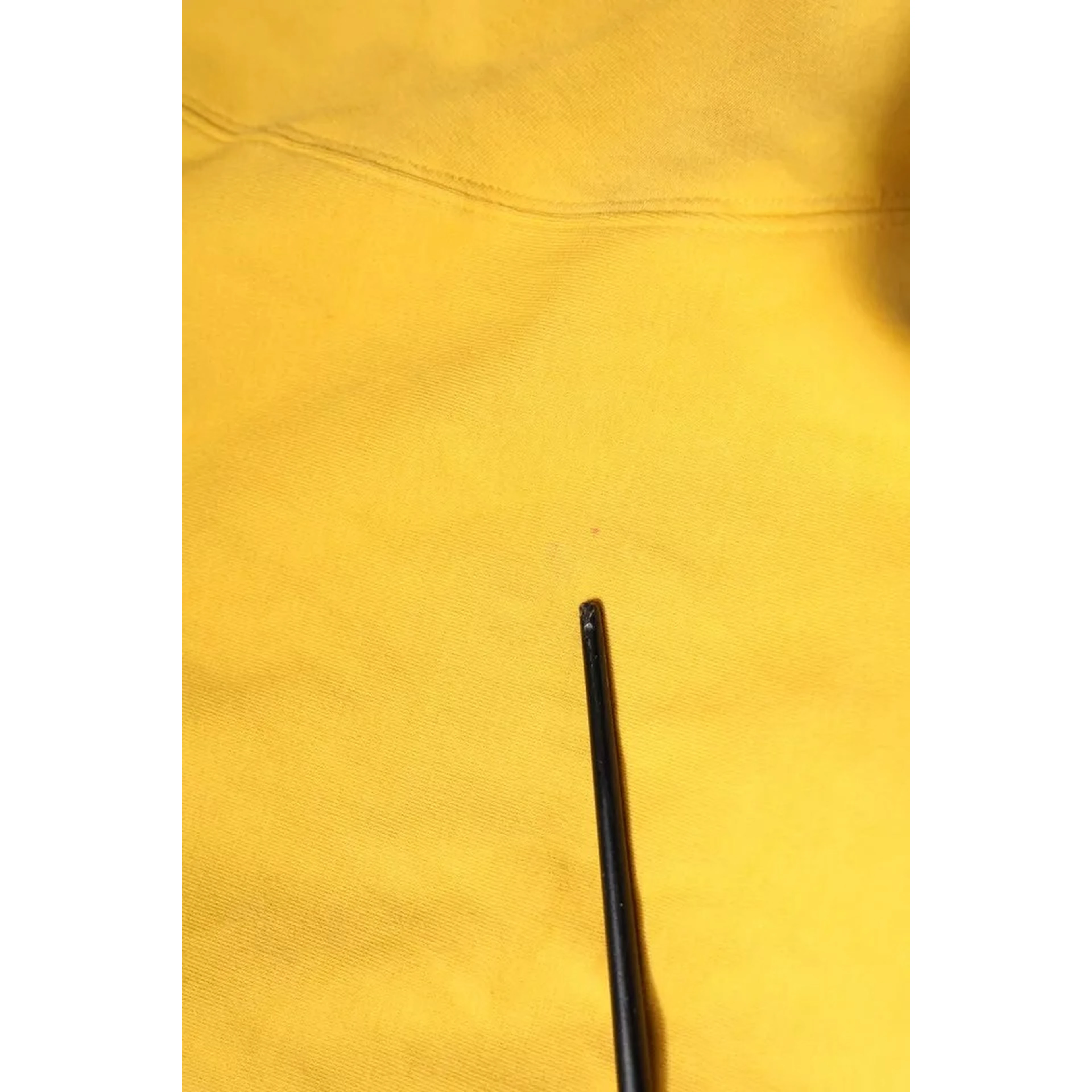 Yellow Logo Full Zip Hooded Sweatshirt Sweater