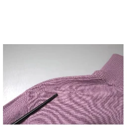 Purple Wool Knit Turtle Neck Long Sleeve Pullover Sweater
