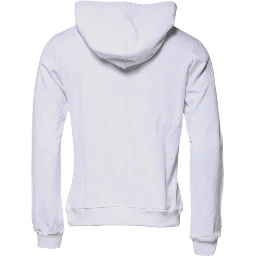 White Sacred Heart Hooded Sweatshirt Sweater