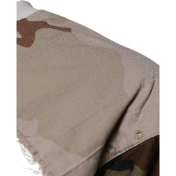 Multicolor Patchwork Cotton Crew Neck Sweater