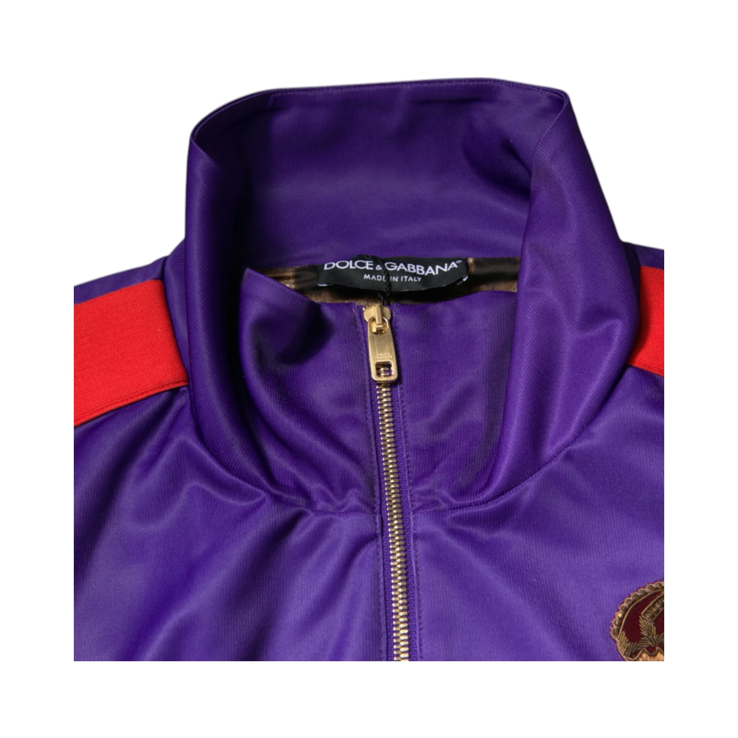 Purple Year Of The Pig Full Zip Bomber Sweater