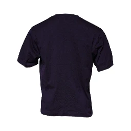 Purple DG Logo Cotton Crew Neck T-shirt
