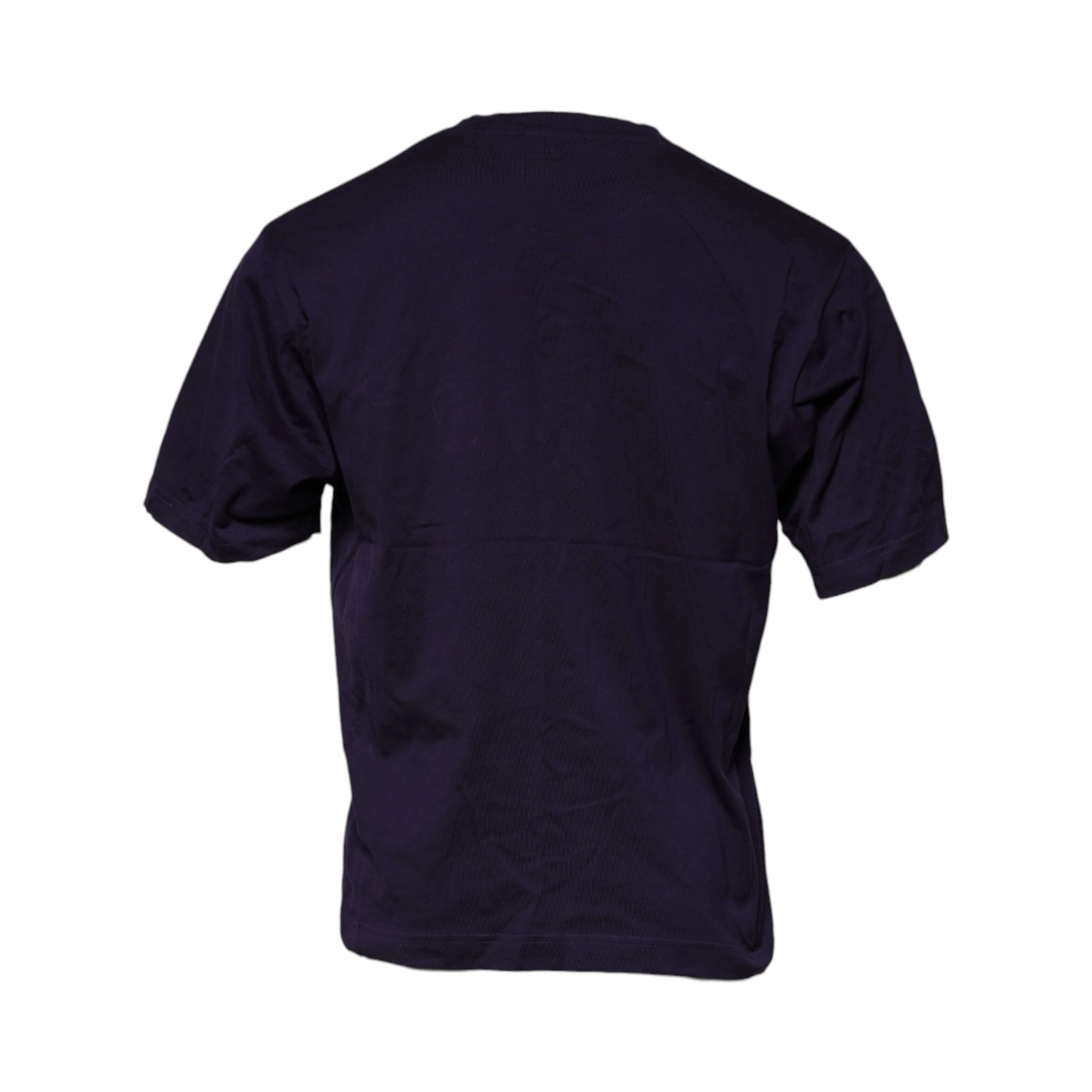 Purple DG Logo Cotton Crew Neck T-shirt