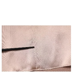 Pink Satin Long Sleeves Sheath Wrap Mini Dress