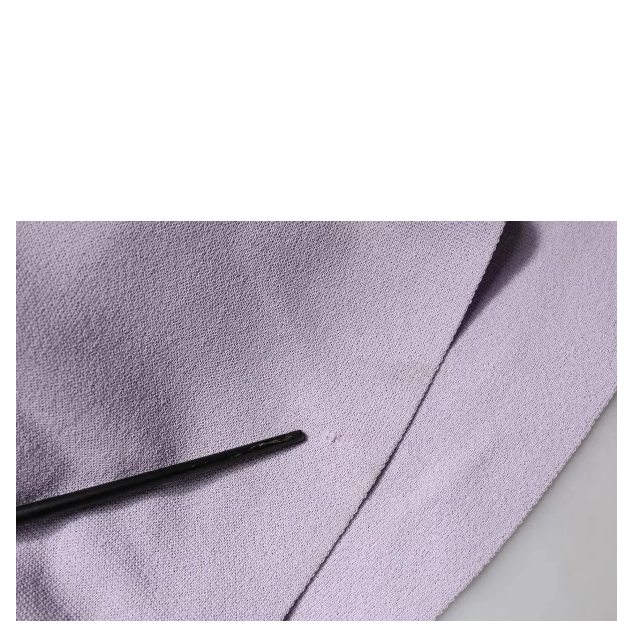 Purple Short Sleeves Floral Lace Trim A-line Midi Dress