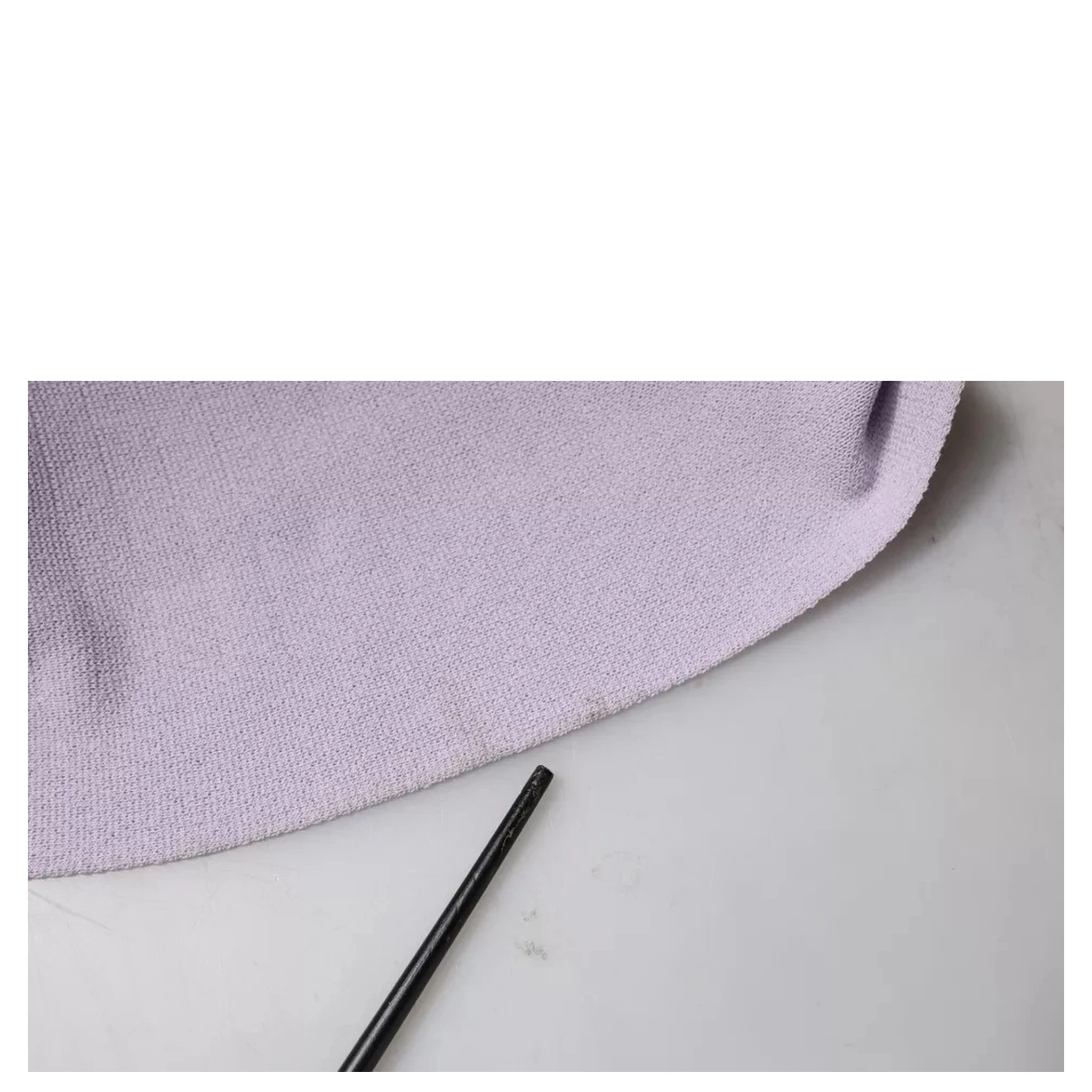 Purple Short Sleeves Floral Lace Trim A-line Midi Dress