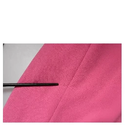 Pink Viscose Short Sleeves Backless Sheath Mini Dress