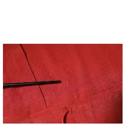 Red Long Sleeves Pencil Cut Drawstring Waist Dress