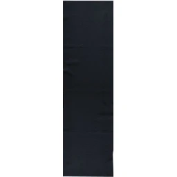 Black Recycled Polyester Scarf