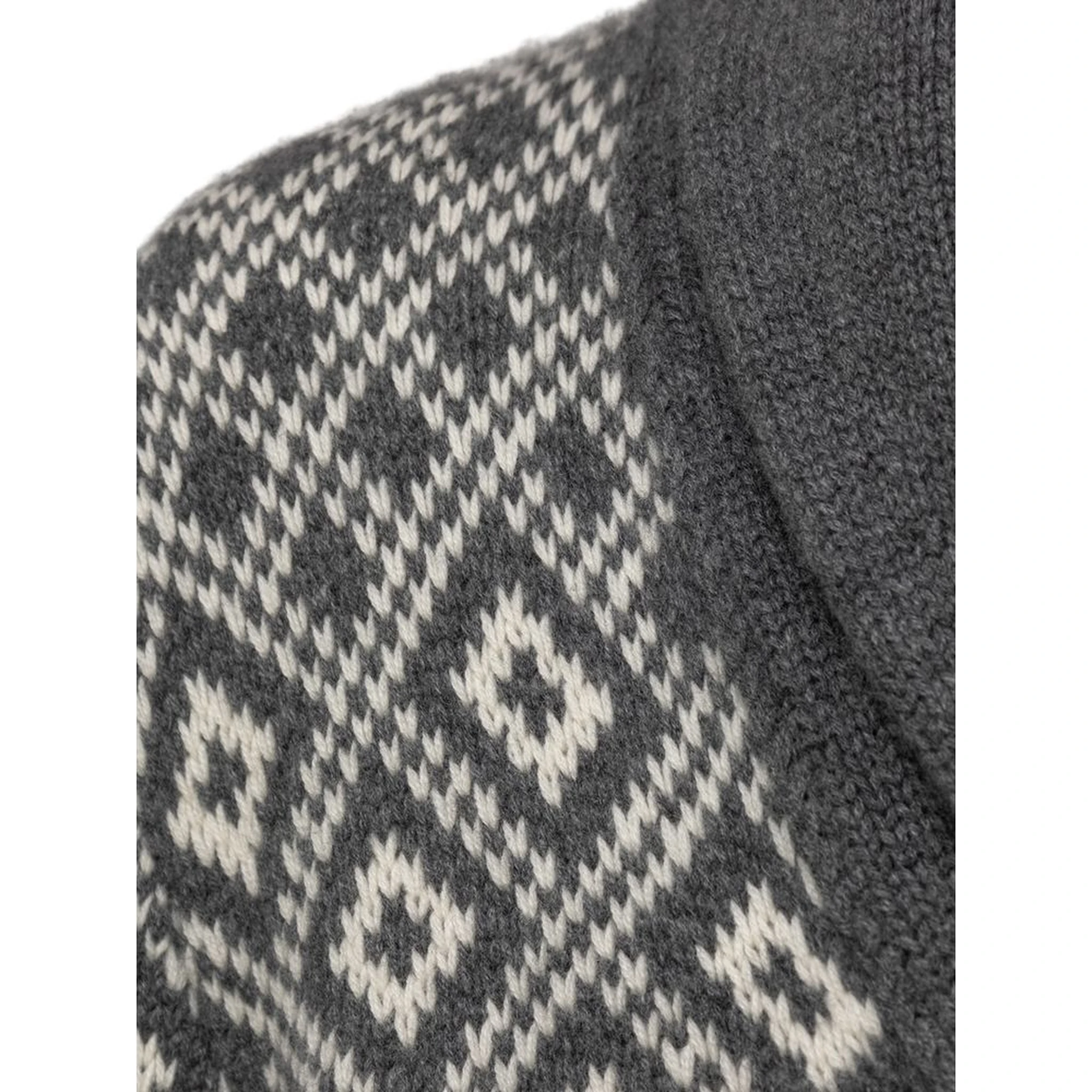 Bicolor Cashmere Cardigan