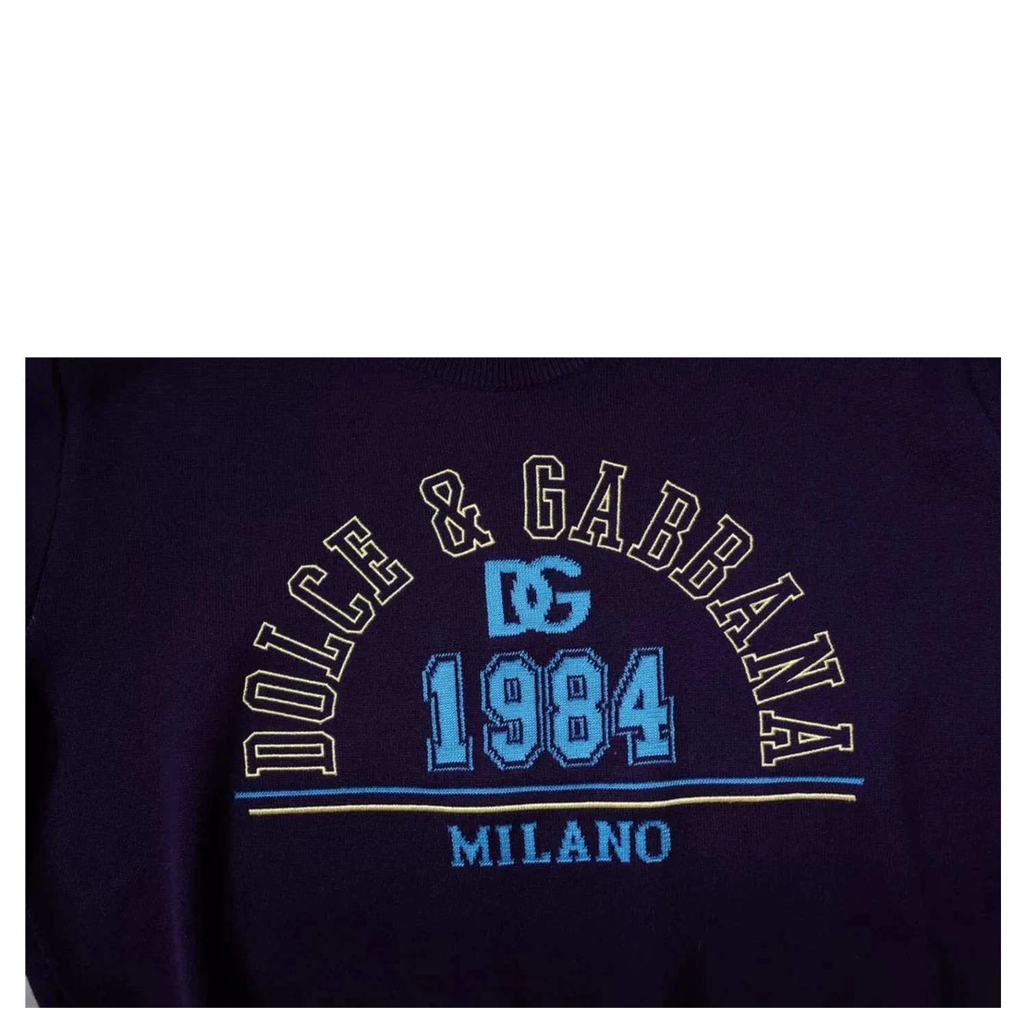 Blue 1984 Milano CrewNeck Sweatshirt Sweater