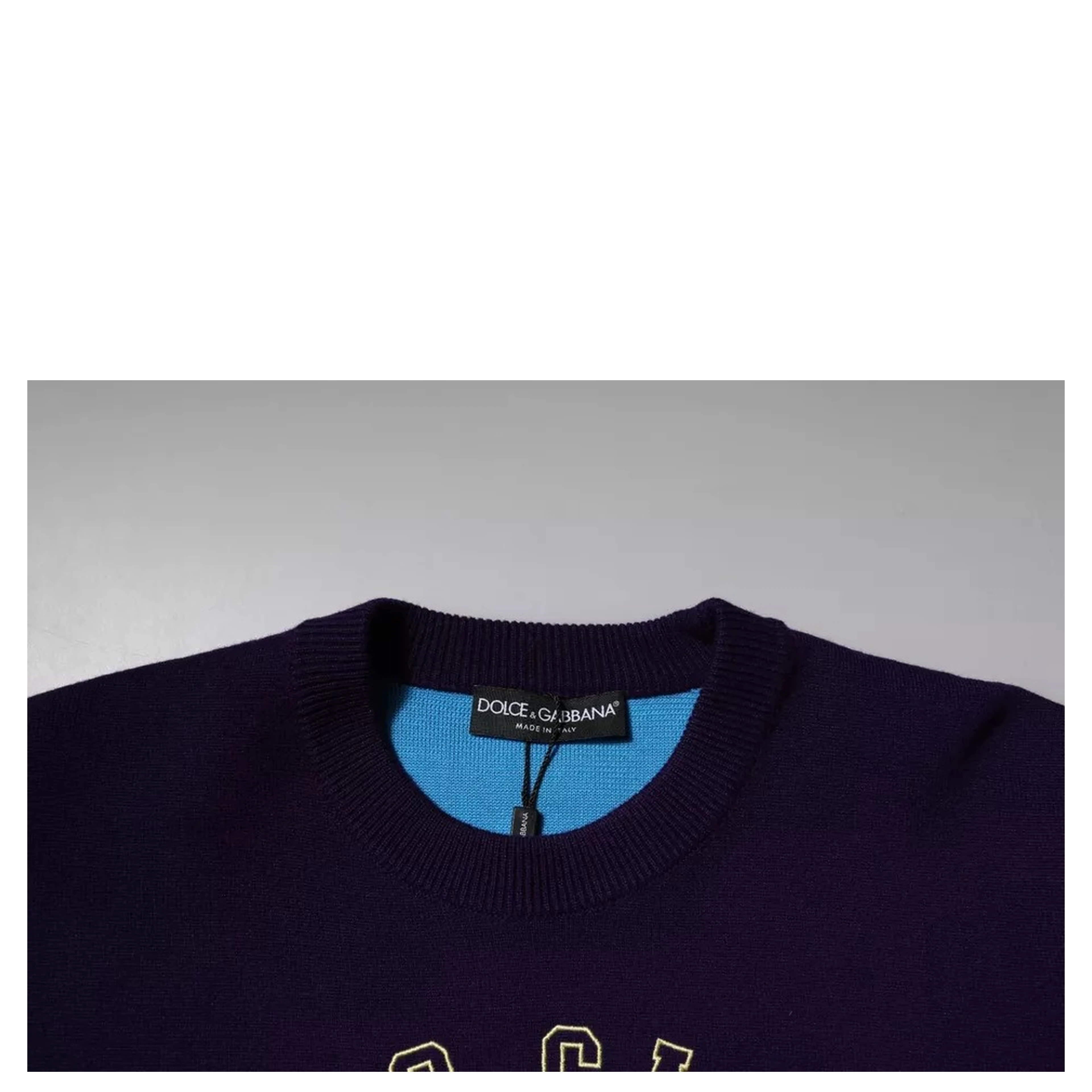 Blue 1984 Milano CrewNeck Sweatshirt Sweater
