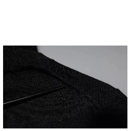 Black Wool Turtleneck Pullover Sweater