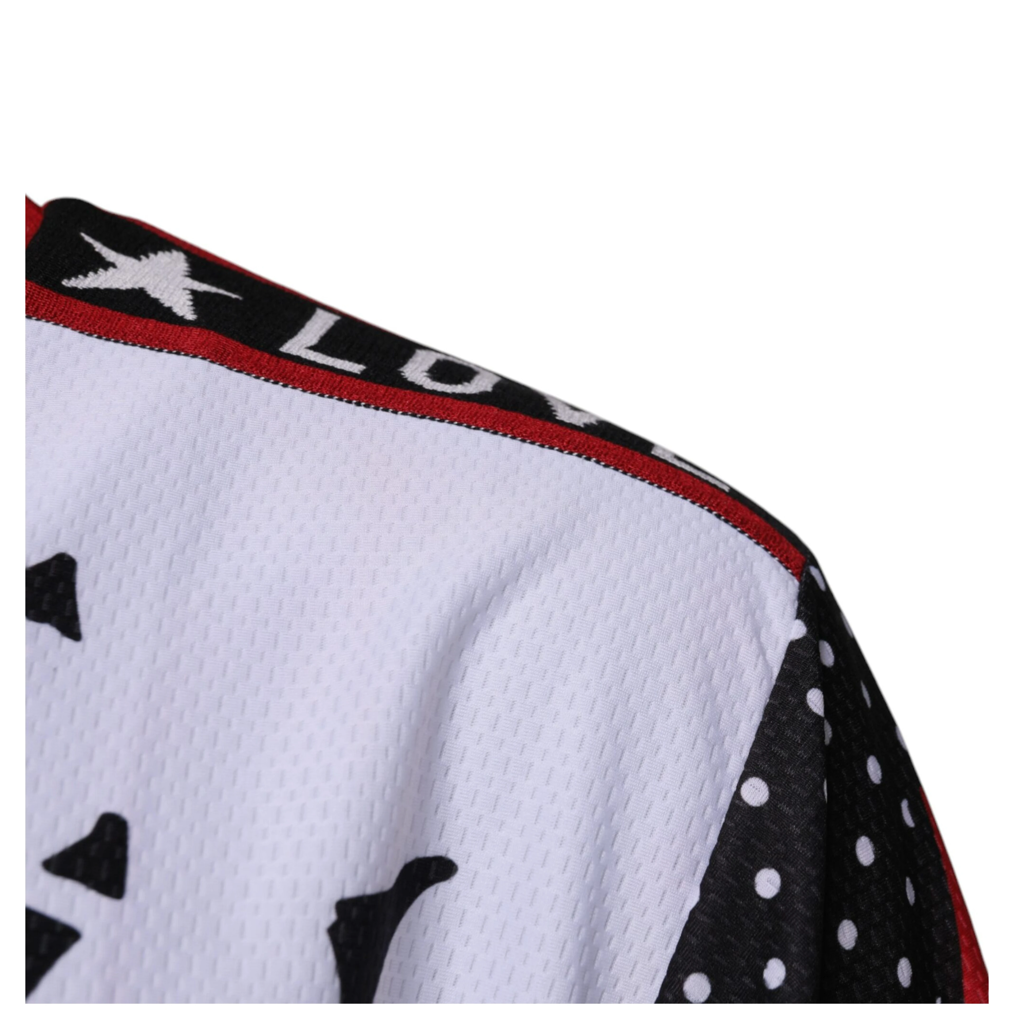 Multicolor King Panda Print Zipper Collar T-shirt
