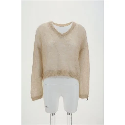 Beige Mohair Sweatshirt