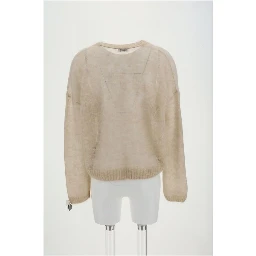 Beige Mohair Sweatshirt