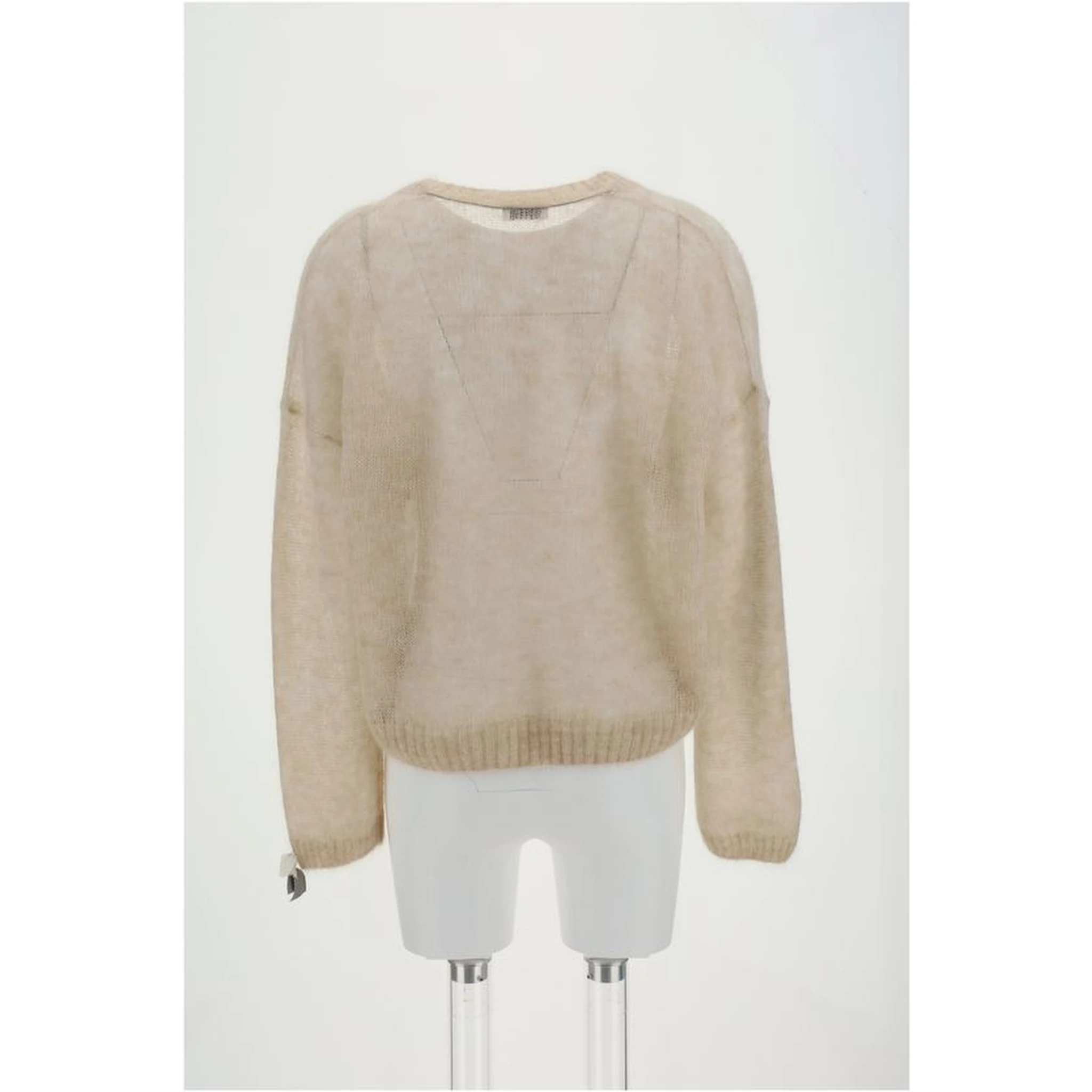 Beige Mohair Sweatshirt