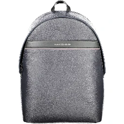 Blue Polyester Backpack
