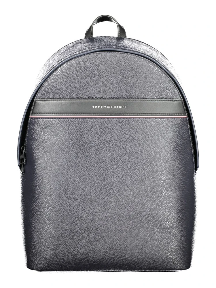 Blue Polyester Backpack