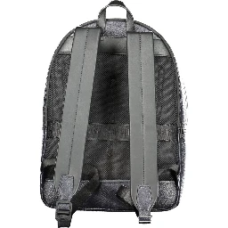 Blue Polyester Backpack
