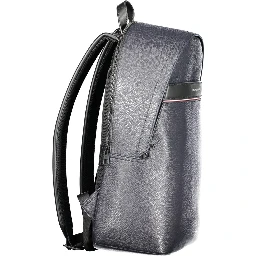 Blue Polyester Backpack