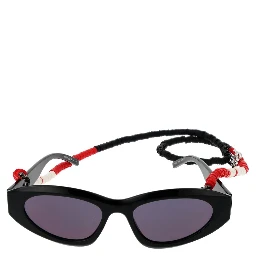 Black Polyamide Sunglasses
