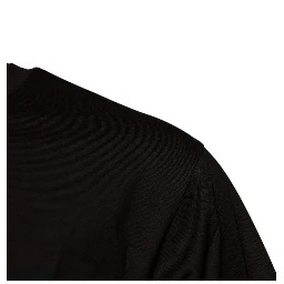 Dark Brown Logo Cotton Crew Neck T-shirt