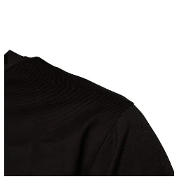 Dark Brown Logo Cotton Crew Neck T-shirt