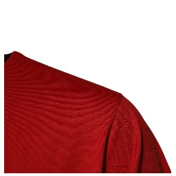 Red Logo Crown Cotton Crew Neck T-shirt