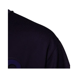 Navy Blue DG Logo Cotton Crew Neck T-shirt