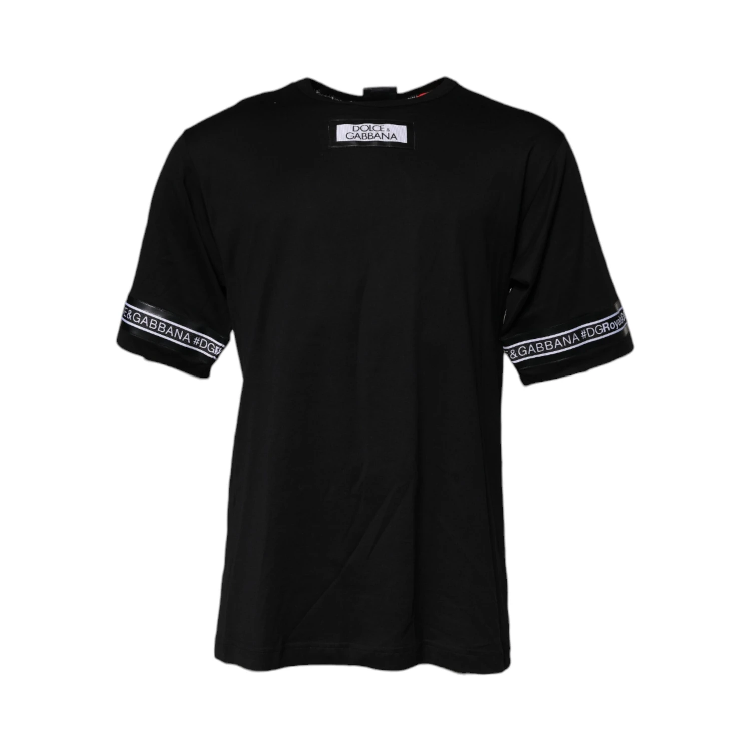 Black #DGMILLENNIALS Cotton Crew Neck T-shirt