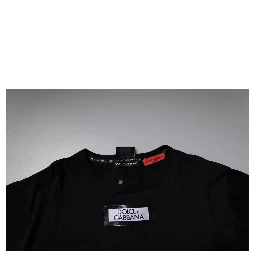 Black #DGMILLENNIALS Cotton Crew Neck T-shirt