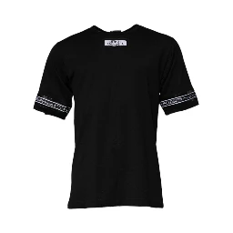 Black #DGMILLENNIALS Cotton Crew Neck T-shirt