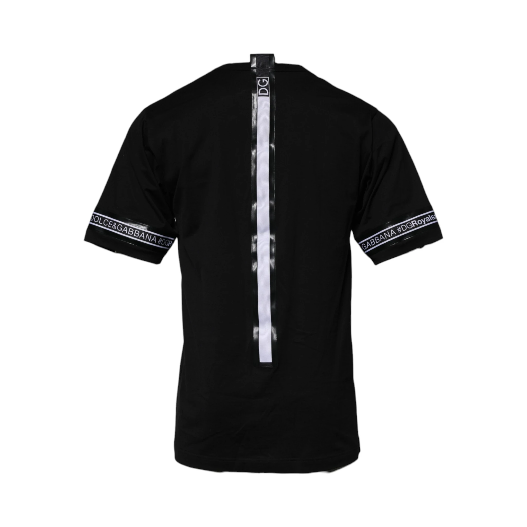 Black #DGMILLENNIALS Cotton Crew Neck T-shirt