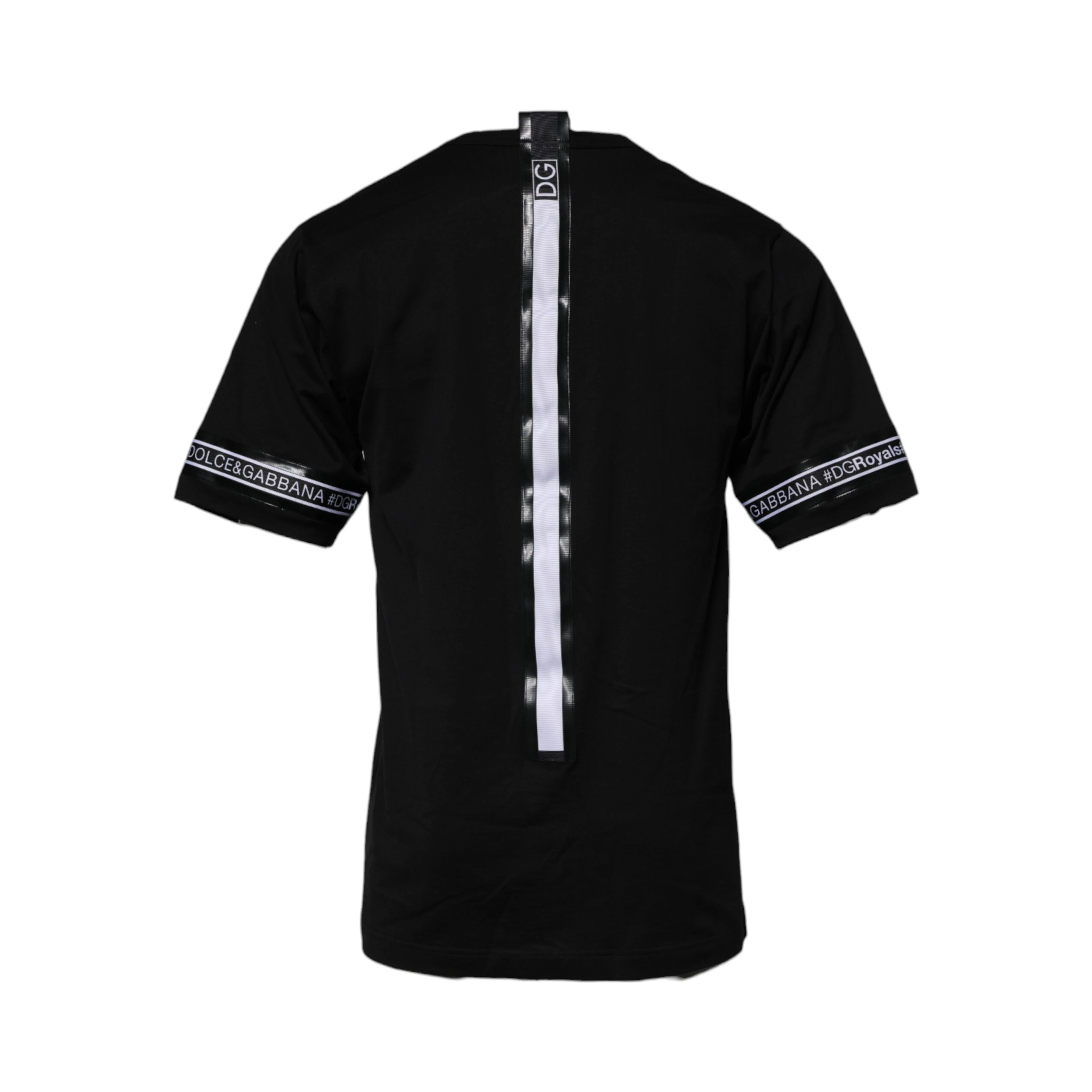 Black #DGMILLENNIALS Cotton Crew Neck T-shirt