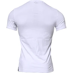 White Cotton Stretch Crewneck Underwear T-shirt
